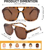 Aviator Reading Sunglasses — Black & Tortoise, 2 Pack