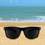 Black Wayfarer Reading Sunglasses