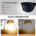 Black Wayfarer Reading Sunglasses