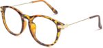 Blue Gradient Cat Eye Clear Lens Frames