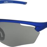 Blue Wrap Sport Sunglasses