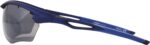 Blue Wrap Sport Sunglasses