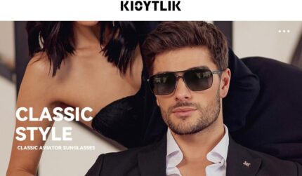 Classic Aviator Sunglasses — Grey Gradient Lens