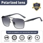 Classic Aviator Sunglasses — Grey Gradient Lens