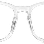 Classic Clear Lens Frames — Transparent Square