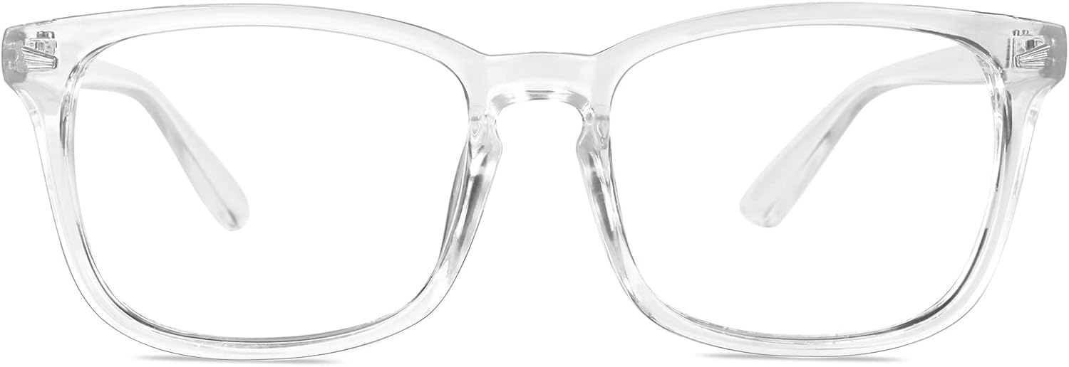 Classic Clear Lens Frames — Transparent Square Classic Clear Lens Frames — Transparent Square