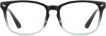 Classic Clear Lens Frames — Transparent Square