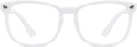 Classic Clear Lens Frames — Transparent Square