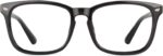 Classic Clear Lens Frames — Transparent Square