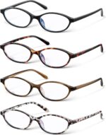 Classic Oval Blue Light Glasses — 3 Pack