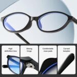 Classic Oval Blue Light Glasses — 3 Pack