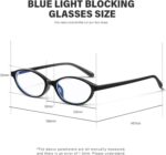 Classic Oval Blue Light Glasses — 3 Pack