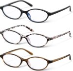 Classic Oval Blue Light Glasses — 3 Pack