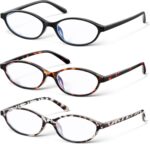 Classic Oval Blue Light Glasses — 3 Pack