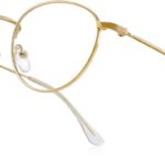 Gold Metal Round Reading Glasses