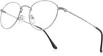 Gold Metal Round Reading Glasses