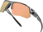 Golf Sunglasses — Gunmetal Frame, Rose Gold Lens