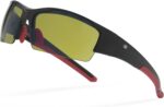Golf Sunglasses — Gunmetal Frame, Rose Gold Lens