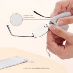 Half-Rim Gunmetal Reading Glasses — 3 Pack