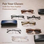 Half-Rim Gunmetal Reading Glasses — 3 Pack
