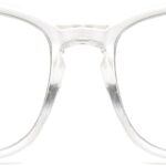 Lightweight Transparent Square Clear Lens Frames