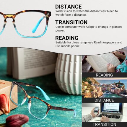 Lightweight Transparent Square Clear Lens Frames