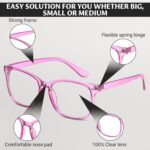 Lightweight Transparent Square Clear Lens Frames