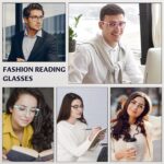 Lightweight Transparent Square Clear Lens Frames