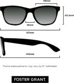 Matte Black Square Sunglasses — Silver Mirror Lens