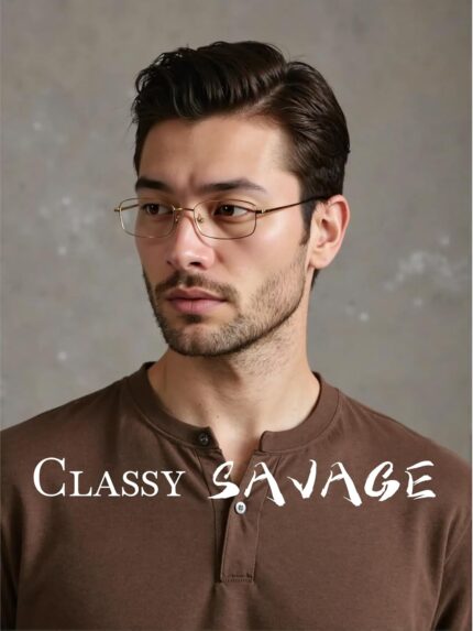 Minimalist Gold Blue Light Glasses