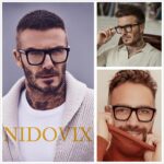 Modern Square Black Blue Light Glasses