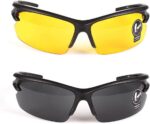 Night Driving & Day Sport Sunglasses — 2 Pack