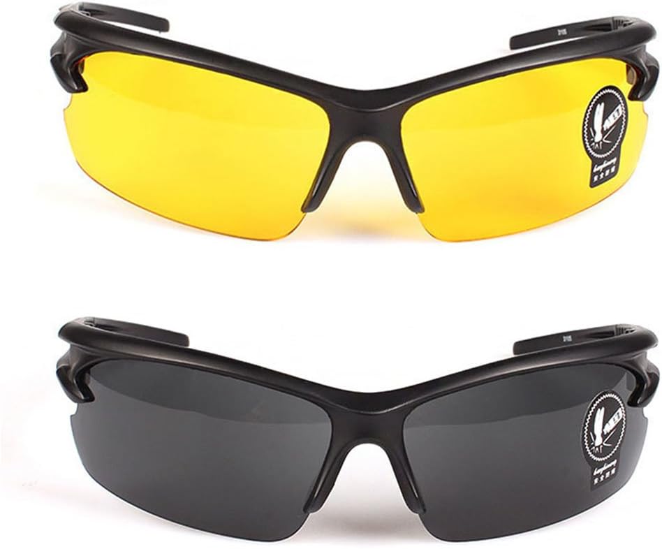 Night Driving & Day Sport Sunglasses — 2 Pack Night Driving & Day Sport Sunglasses — 2 Pack
