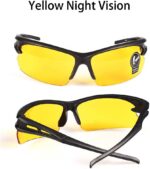 Night Driving & Day Sport Sunglasses — 2 Pack