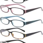 Oval Reading Glasses — 5 Pack, Mixed Colours