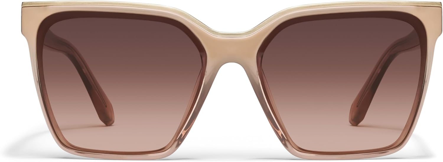 Oversized Nude Square Sunglasses Oversized Nude Square Sunglasses