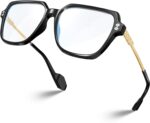 Oversized Peach Blue Light Glasses