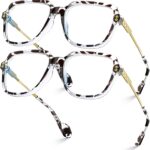 Oversized Peach Blue Light Glasses