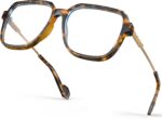 Oversized Peach Blue Light Glasses