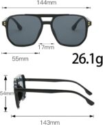 Peach Frame Sunglasses — Brown Gradient Lens