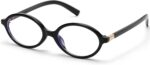 Retro Oval Blue Light Glasses — 2 Pack