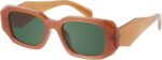 Retro Rectangular Sunglasses — Black & Tortoise