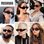 Retro Rectangular Sunglasses — Black & Tortoise