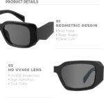 Retro Rectangular Sunglasses — Black & Tortoise