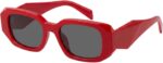 Retro Rectangular Sunglasses — Black & Tortoise