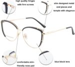 Rose Gold Cat Eye Blue Light Glasses