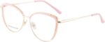 Rose Gold Cat Eye Blue Light Glasses