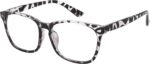 Transparent Square Clear Lens Frames — Unisex