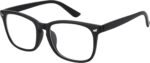 Transparent Square Clear Lens Frames — Unisex