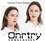Transparent Square Clear Lens Frames — Unisex